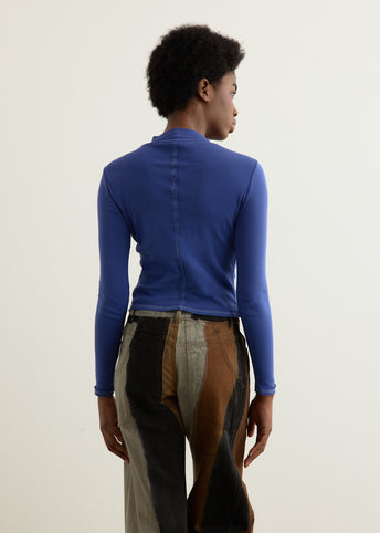 Lapped Baby Turtleneck