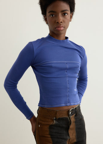Lapped Baby Turtleneck