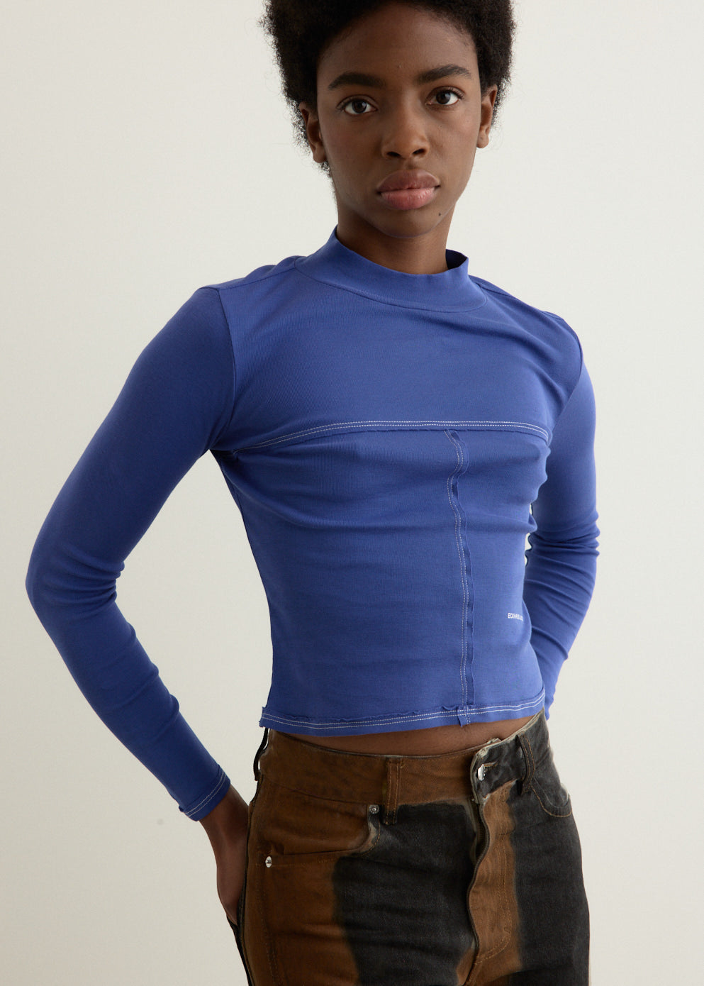 Lapped Baby Turtleneck