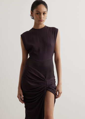 Fusion Ruched Micro Dress