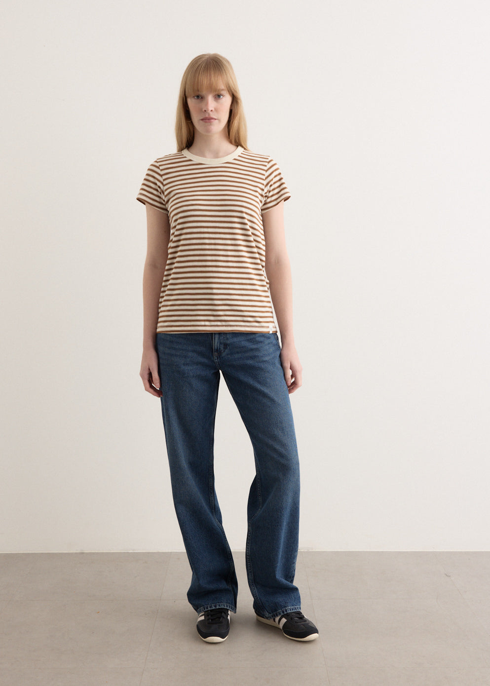 Slub Stripe T-Shirt
