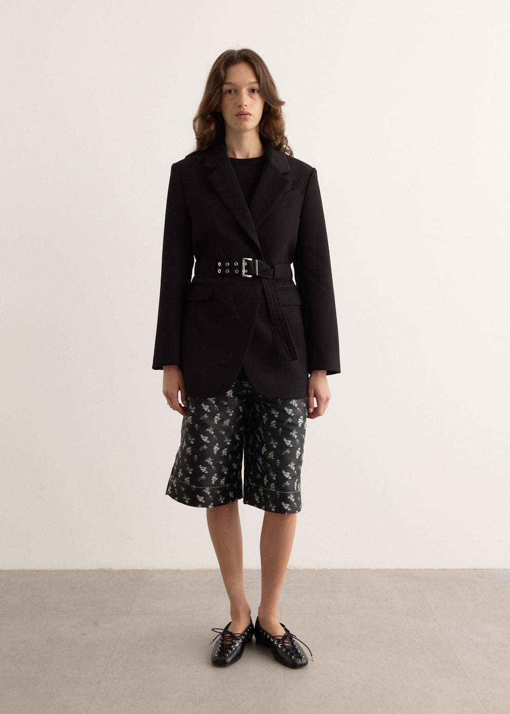 Bonded Crepe Blazer