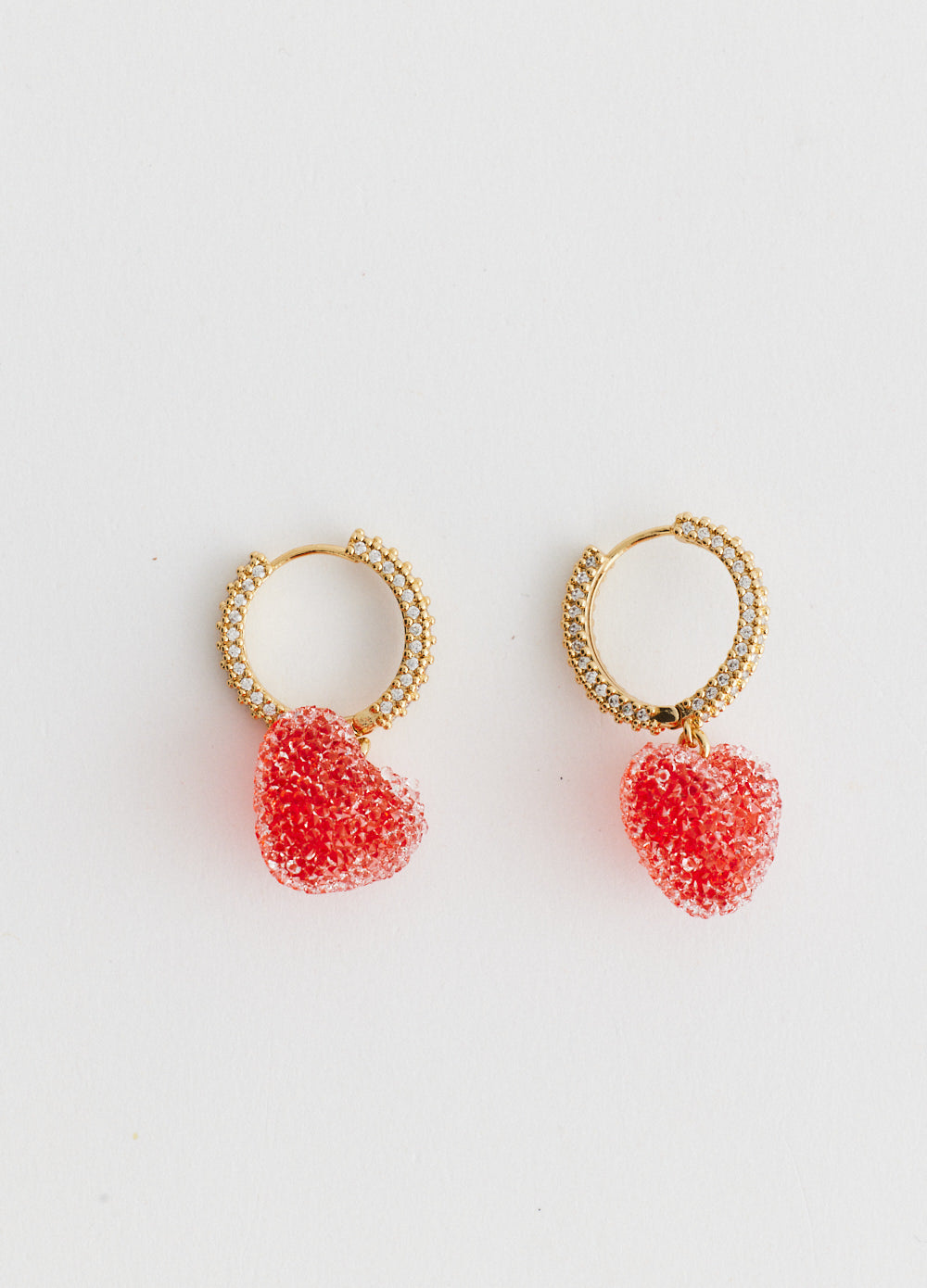 Jelly Heart Earrings
