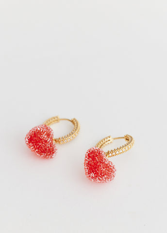 Jelly Heart Earrings