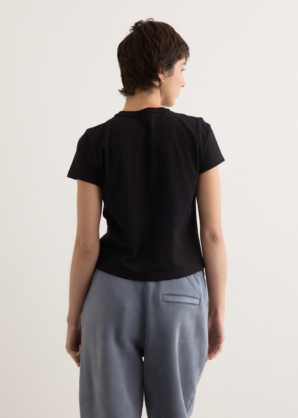 Essential Jersey Shrunken T-Shirt