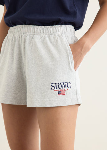 Nautical Embroidered Disco Shorts