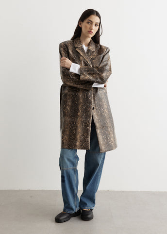 Snake Belt Coat