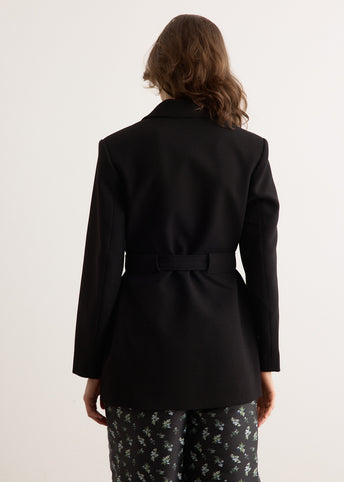 Bonded Crepe Blazer