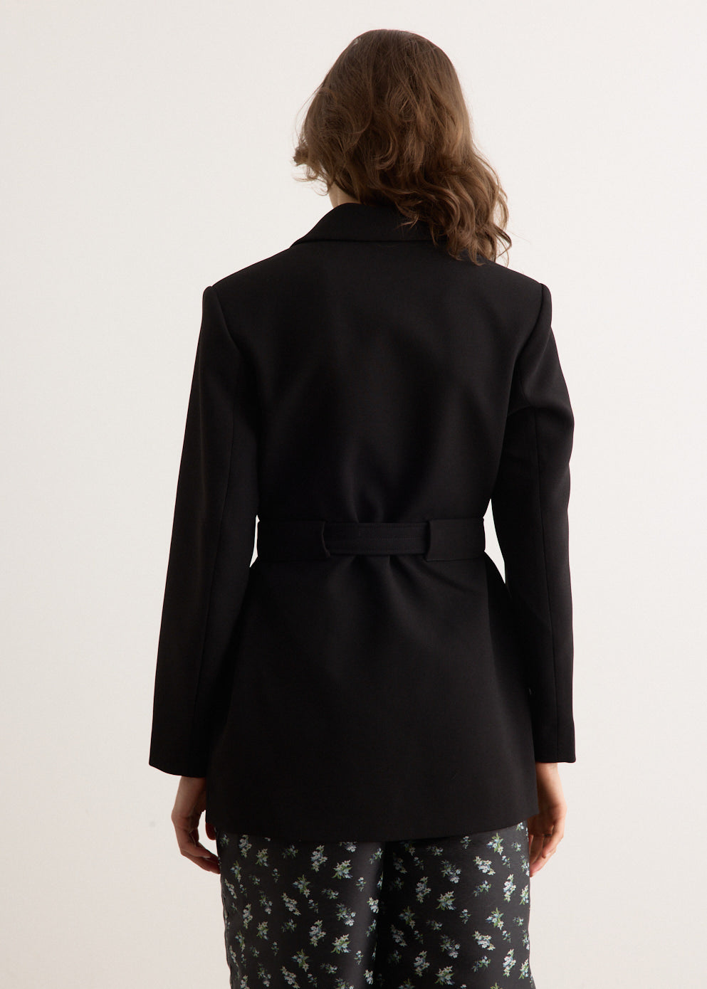 Bonded Crepe Blazer