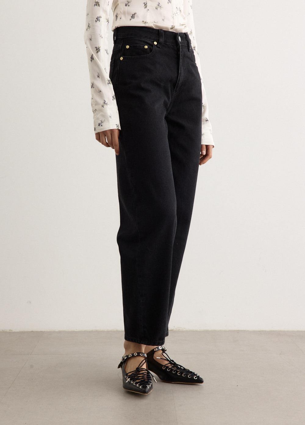 Rigid Denim Stary Jeans