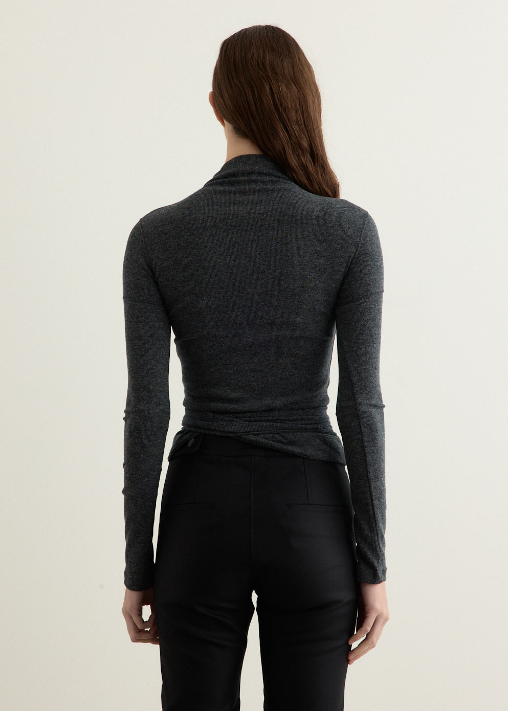 Button Up Wrap T-Shirt