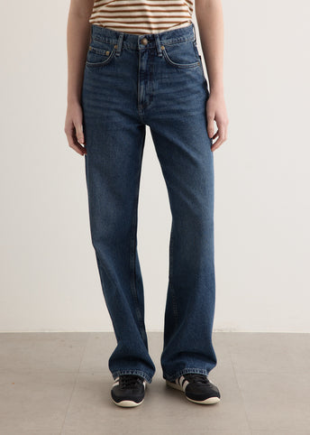 Shea High-Rise Relaxed Straight Jeans