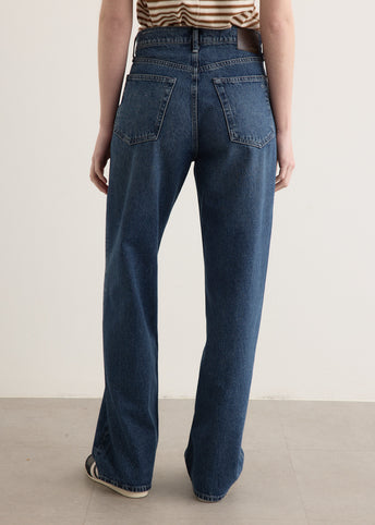 Shea High-Rise Relaxed Straight Jeans