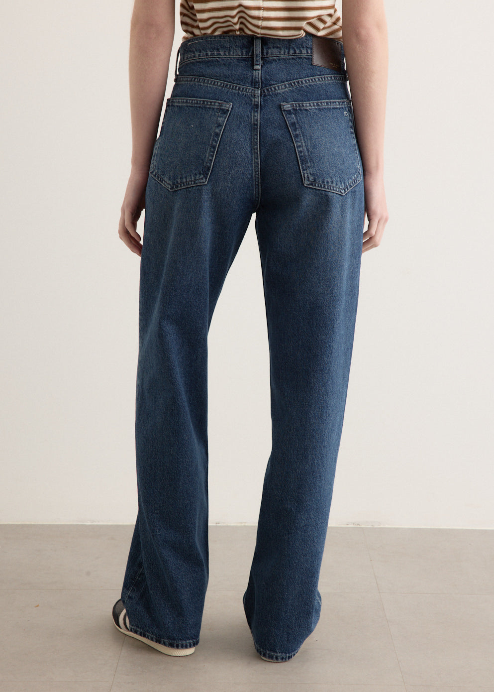 Shea High-Rise Relaxed Straight Jeans