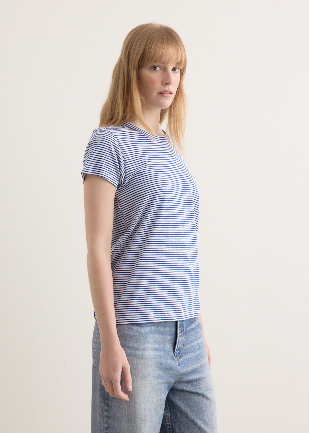 Slub Stripe T-Shirt