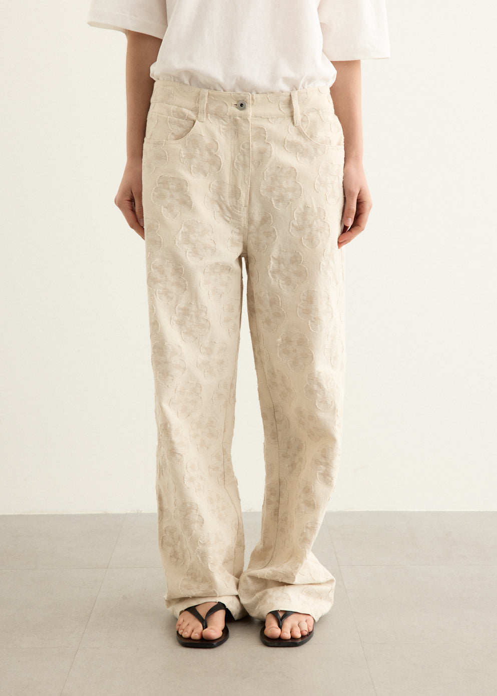 Crash Baggy Texture Pants