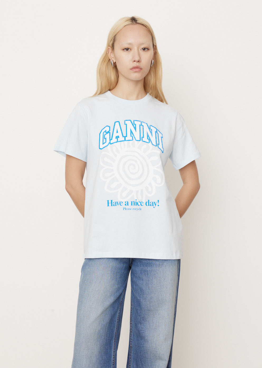 Basic Jersey Flower T-Shirt