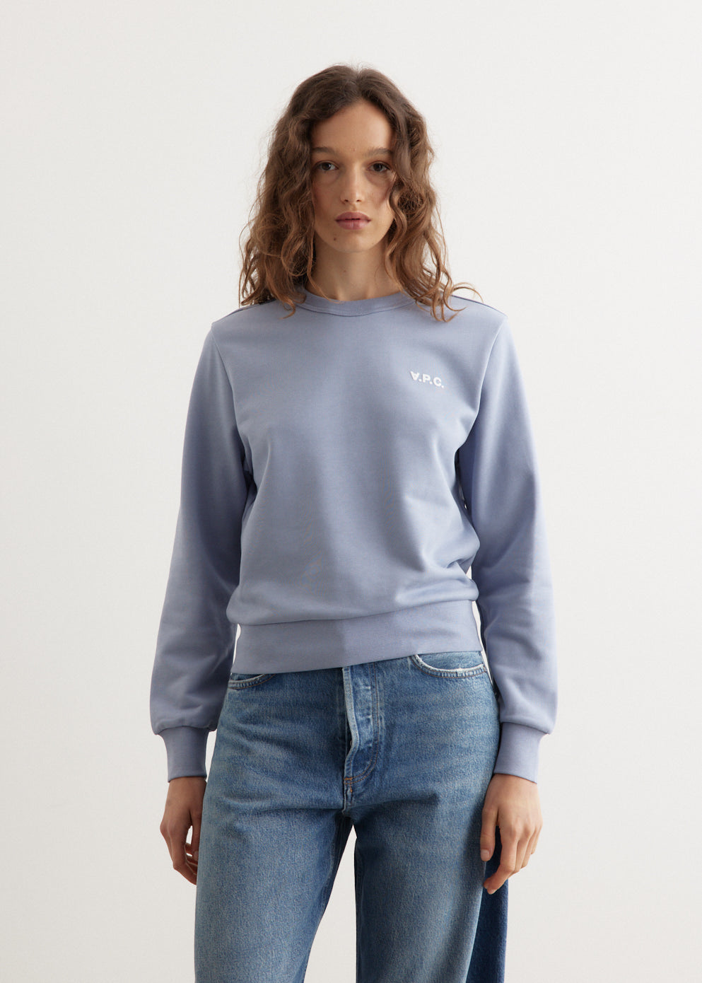 A.P.C. - Boxy Petit VPC Sweatshirt - Sweater,All Products : American Fashion Style Bags On Sale A.P.C. - Boxy Petit VPC Sweatshirt - Sweater,All Products : American Fashion Style Bags On Sale