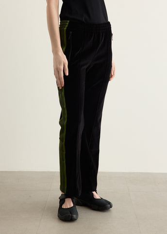 Boot-Cut Track Pants C/PE Velour