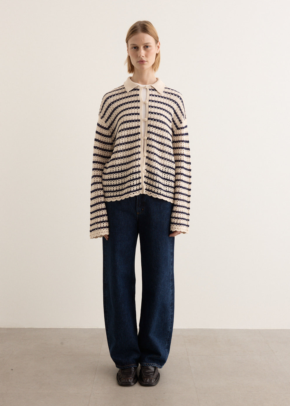 Khloe Stripe Cardigan