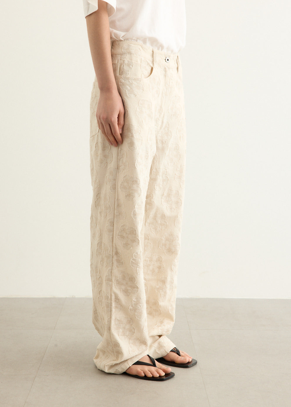 Crash Baggy Texture Pants