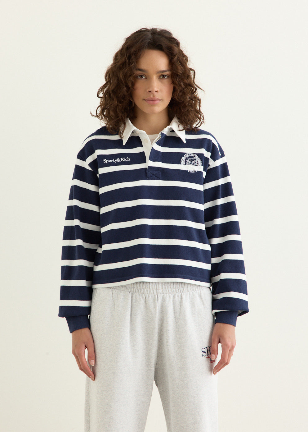 Yale Crest Rugby Polo