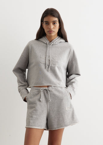 Isoli Cropped Oversized Hoodie