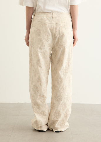 Crash Baggy Texture Pants