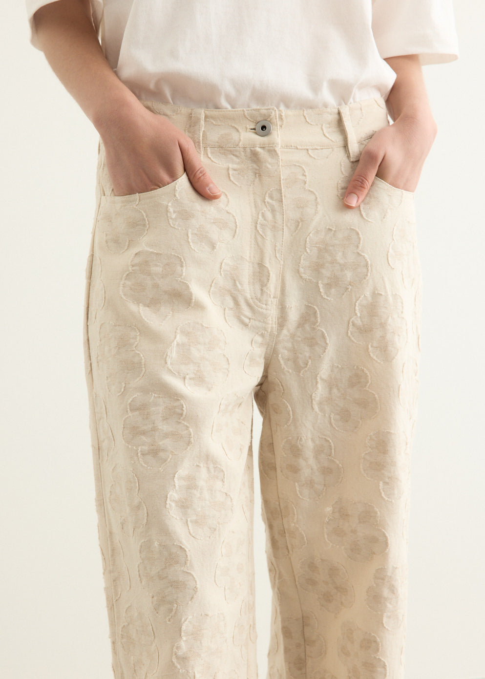 Crash Baggy Texture Pants