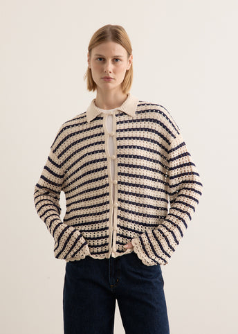 Khloe Stripe Cardigan