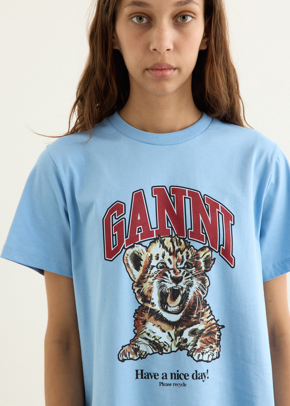 Basic Jersey Leopard Relaxed T-shirt