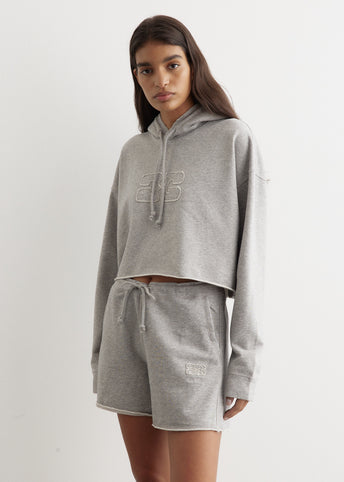 Isoli Cropped Oversized Hoodie