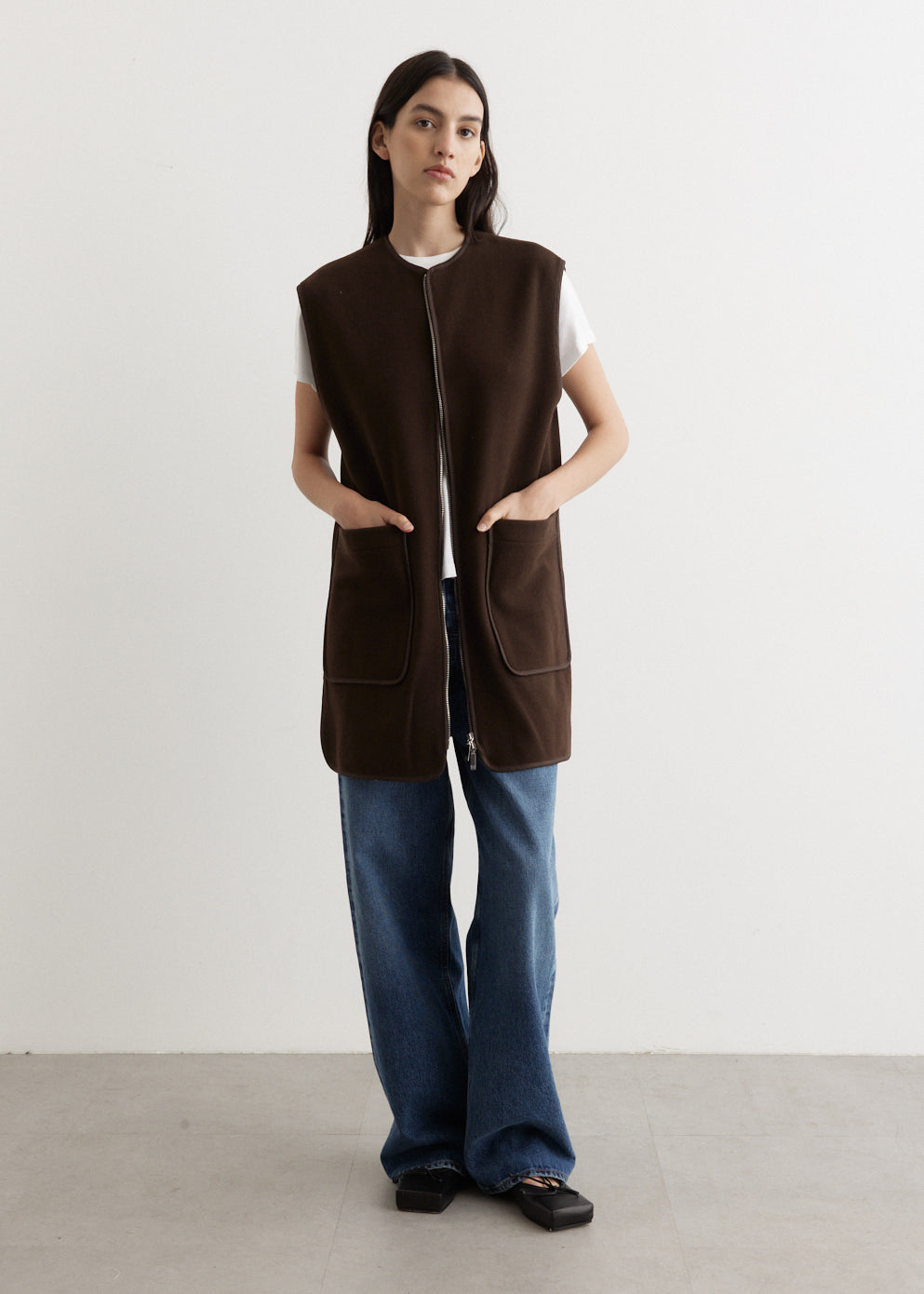 Felted Wool Vest
