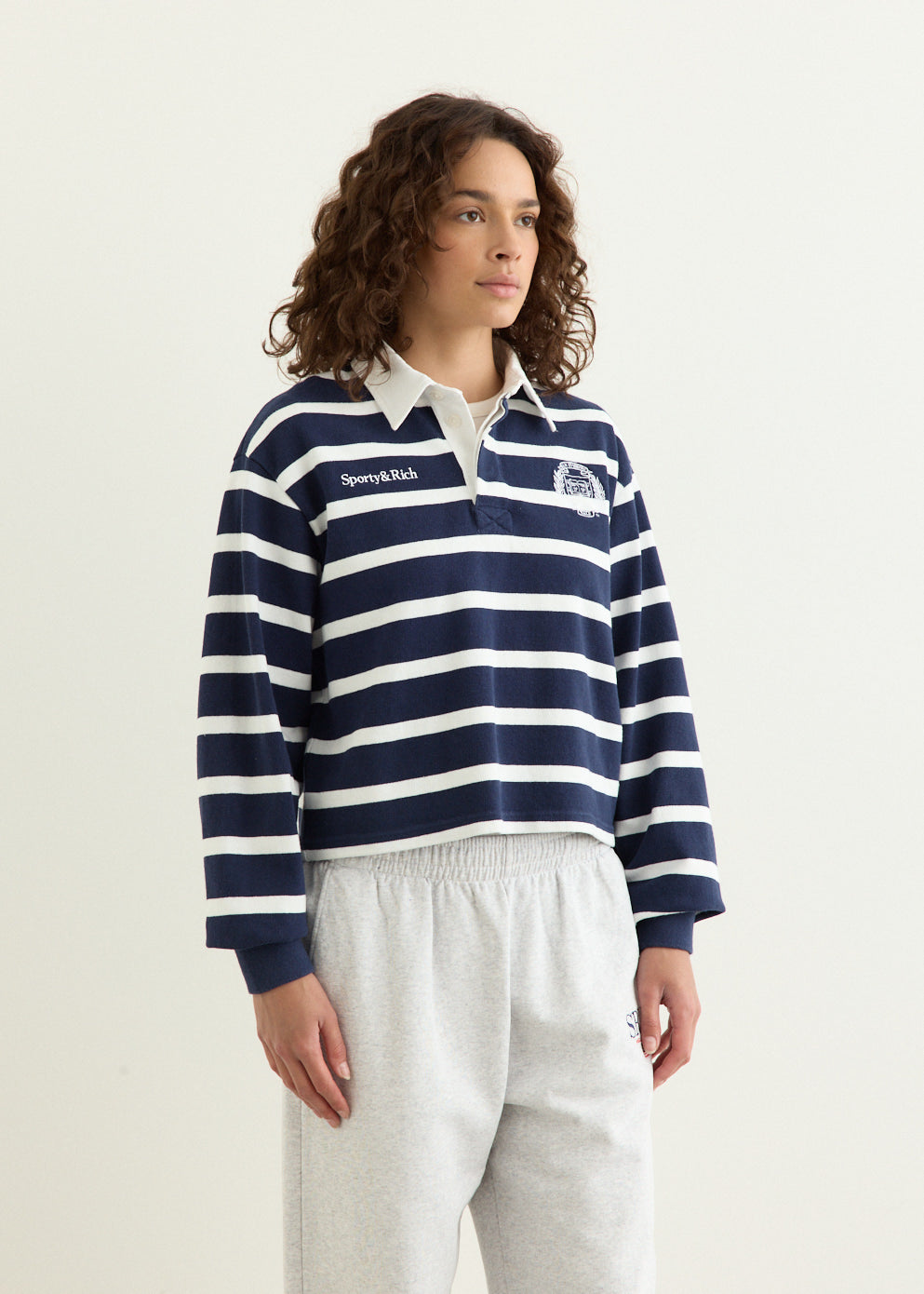 Yale Crest Rugby Polo