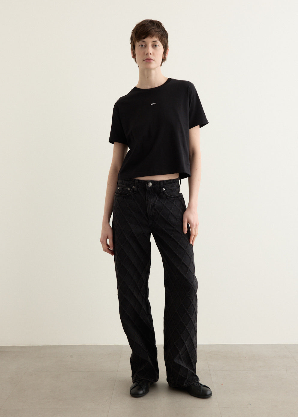Boxy Micro Logo T-Shirt