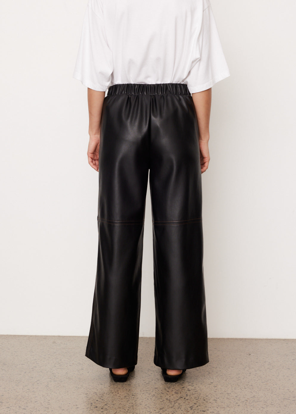 Claudia Vegan Leather Pants