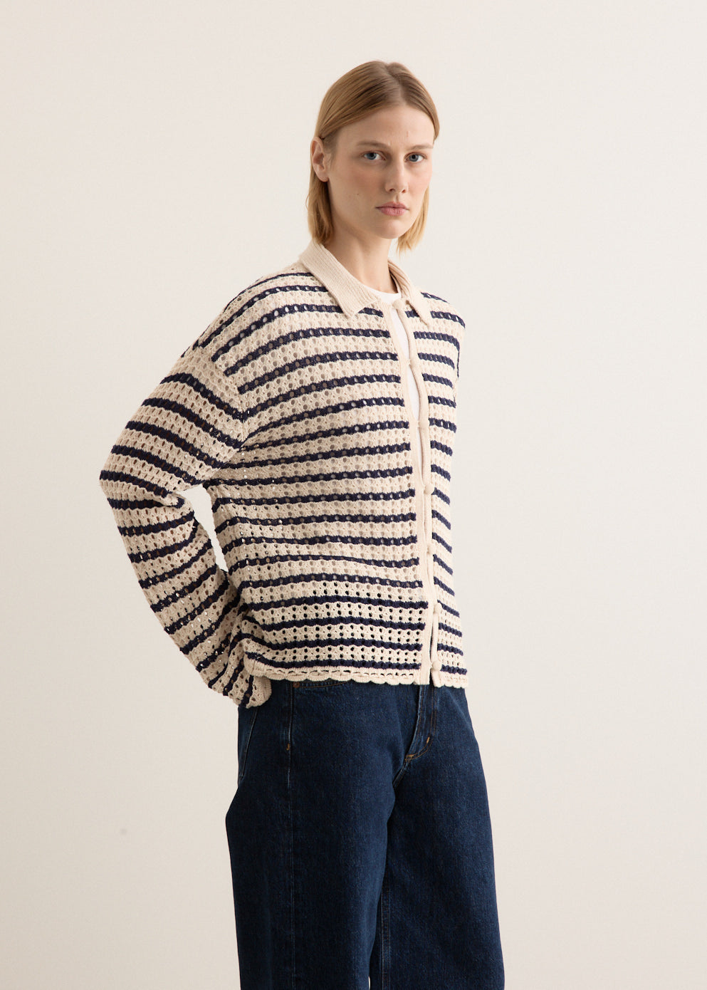 Khloe Stripe Cardigan