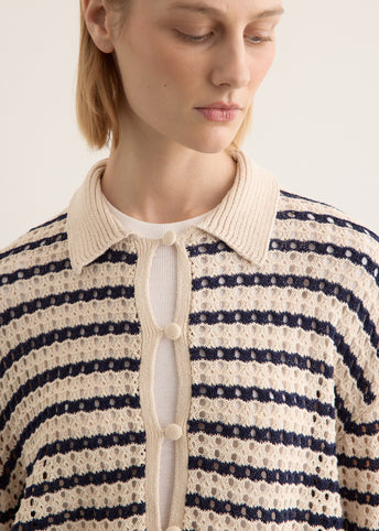 Khloe Stripe Cardigan