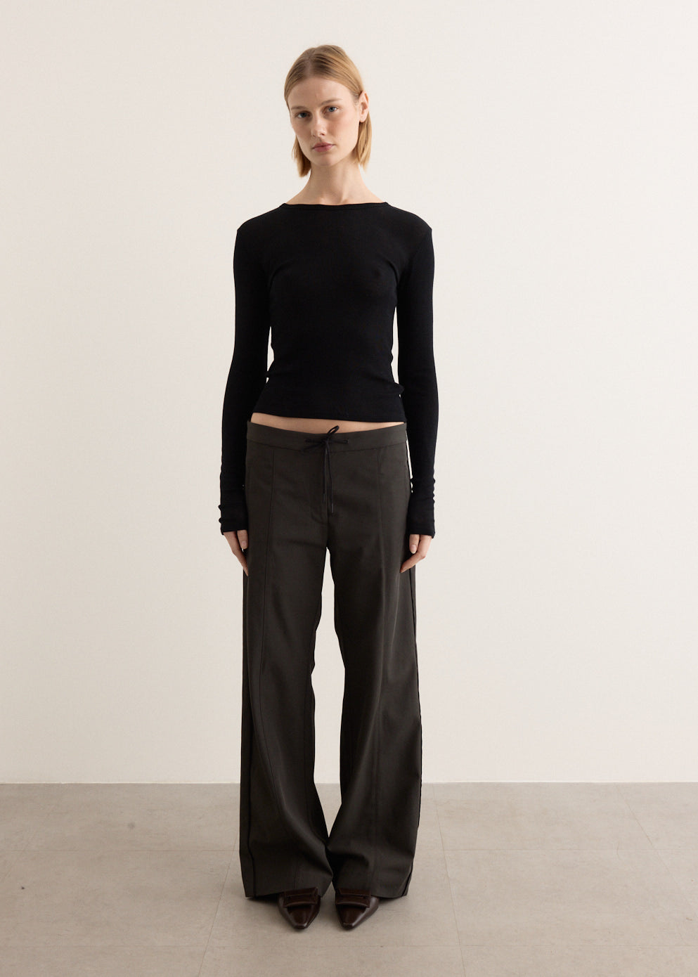 Baby Wool Long Sleeve Top