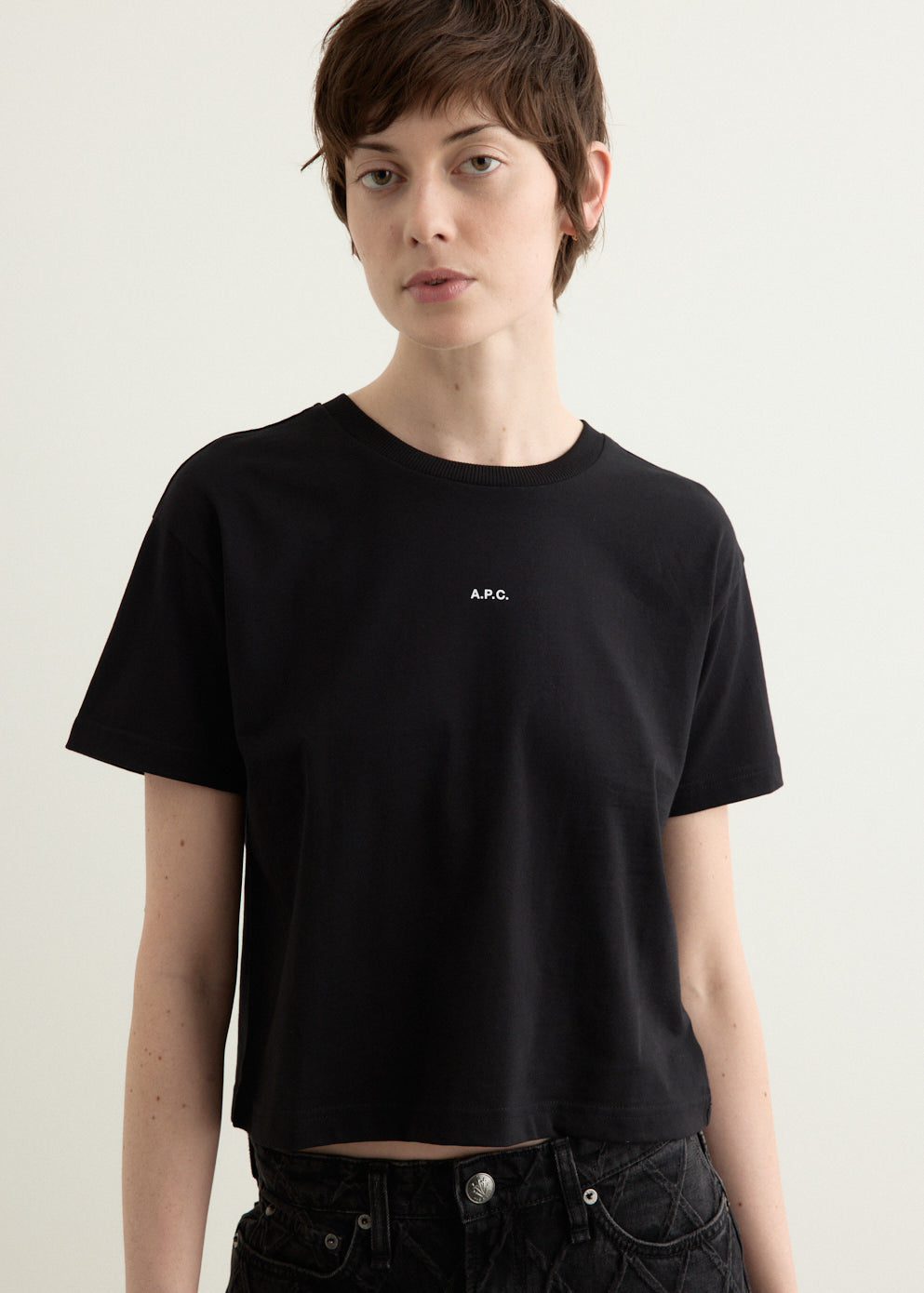 Boxy Micro Logo T-Shirt
