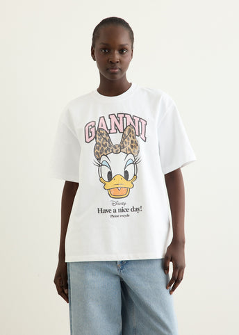 x Disney Daisy Duck Heavy Cotton Jersey Relaxed Fit Daisy T-Shirt