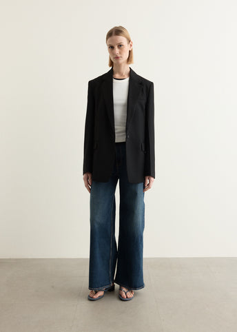 Pleated Jeans