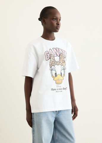 x Disney Daisy Duck Heavy Cotton Jersey Relaxed Fit Daisy T-Shirt
