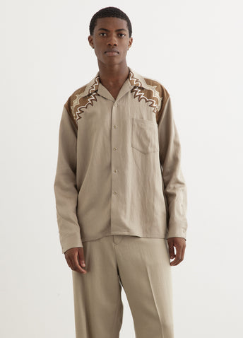 Embroidery Western Shirt