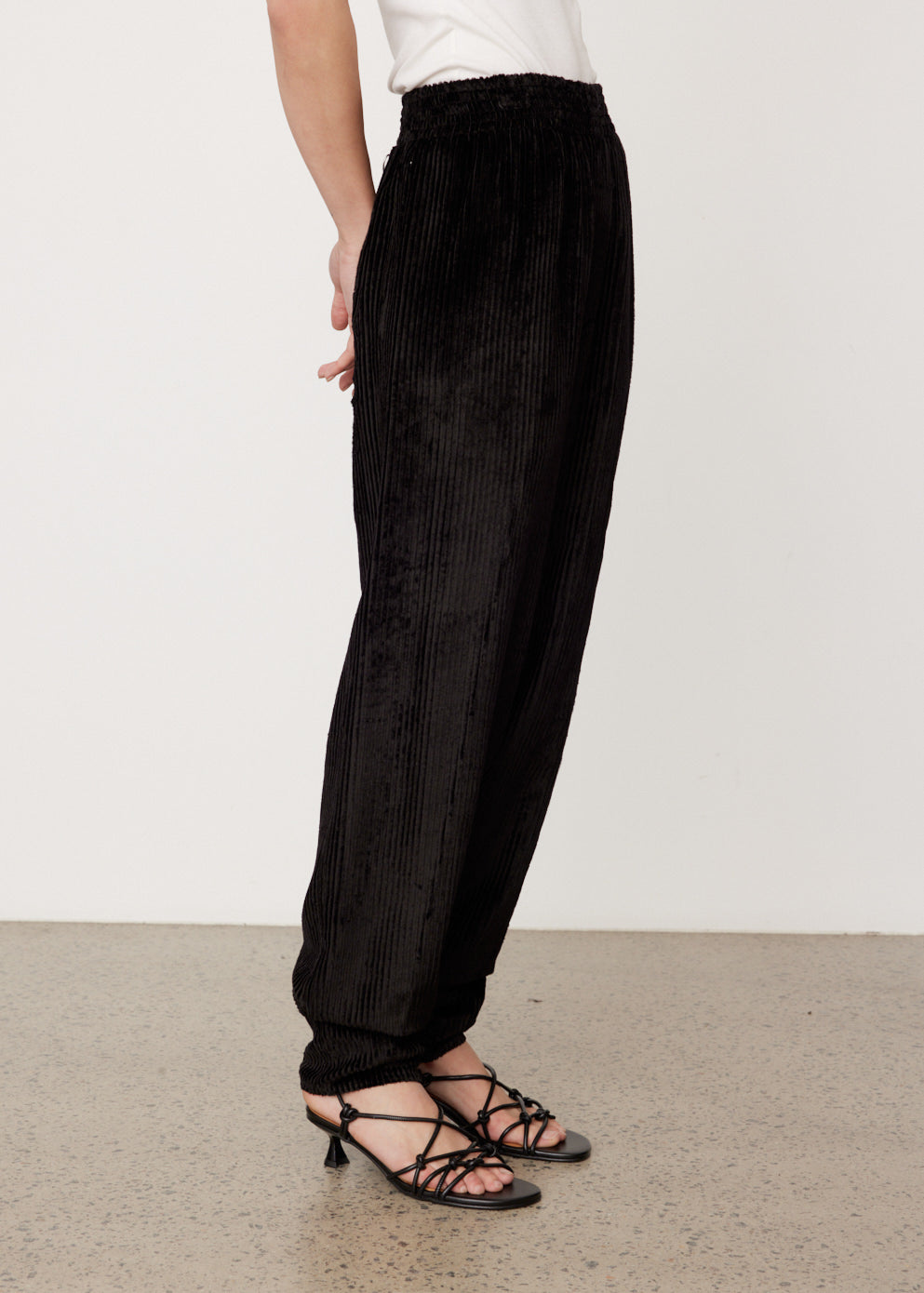 Viscose Cord Pull On Pants