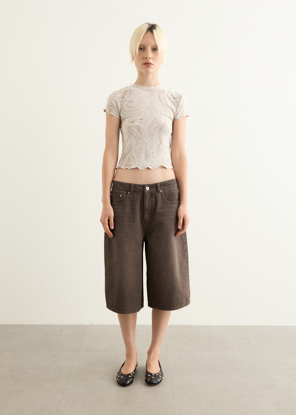 Connection Ruched T-Shirt