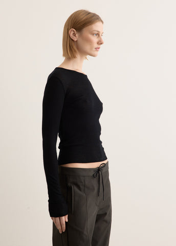 Baby Wool Long Sleeve Top