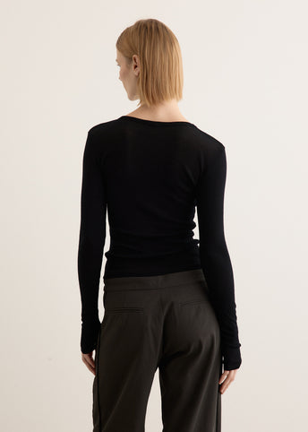 Baby Wool Long Sleeve Top