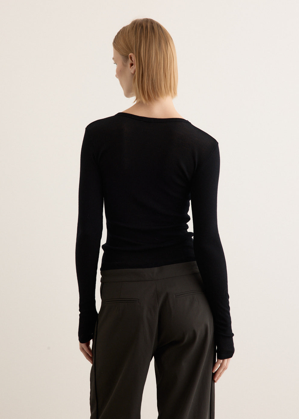 Baby Wool Long Sleeve Top