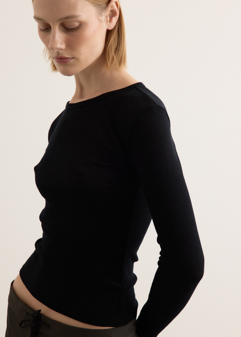 Baby Wool Long Sleeve Top